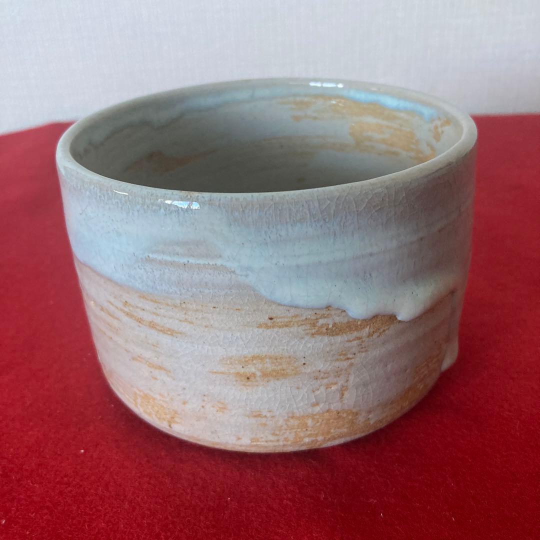 赤膚焼　大塩正松　茶道茶碗②