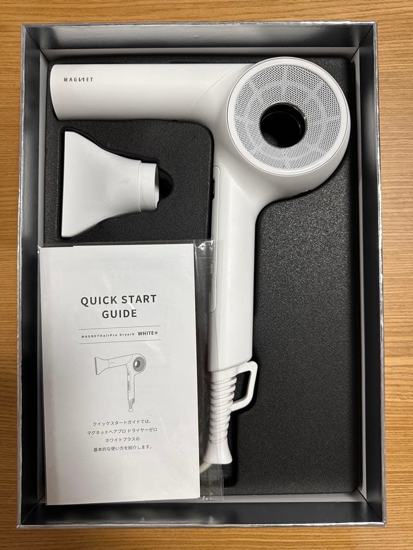 マグネットヘアプロ ドライヤーゼロ ホワイトプラス HCD-G08CW