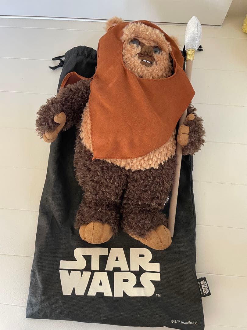 STAR WARS イウォーク ウィケット1/2サイズ槍付き　40㎝