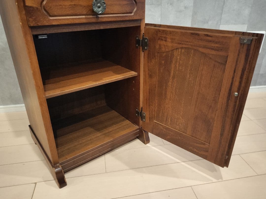 カリモク 電話台 花台 サイドテーブル レトロ ヴィンテージ