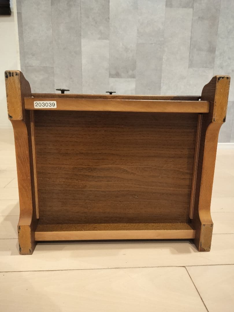 カリモク 電話台 花台 サイドテーブル レトロ ヴィンテージ