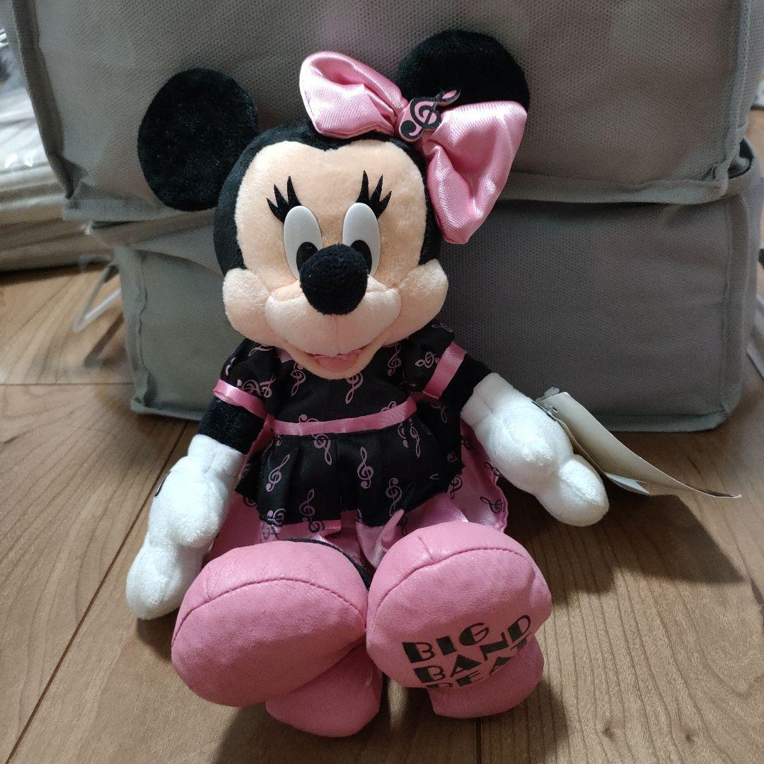旧ビッグバンドビート　ミニー ３０cm ぬいぐるみ