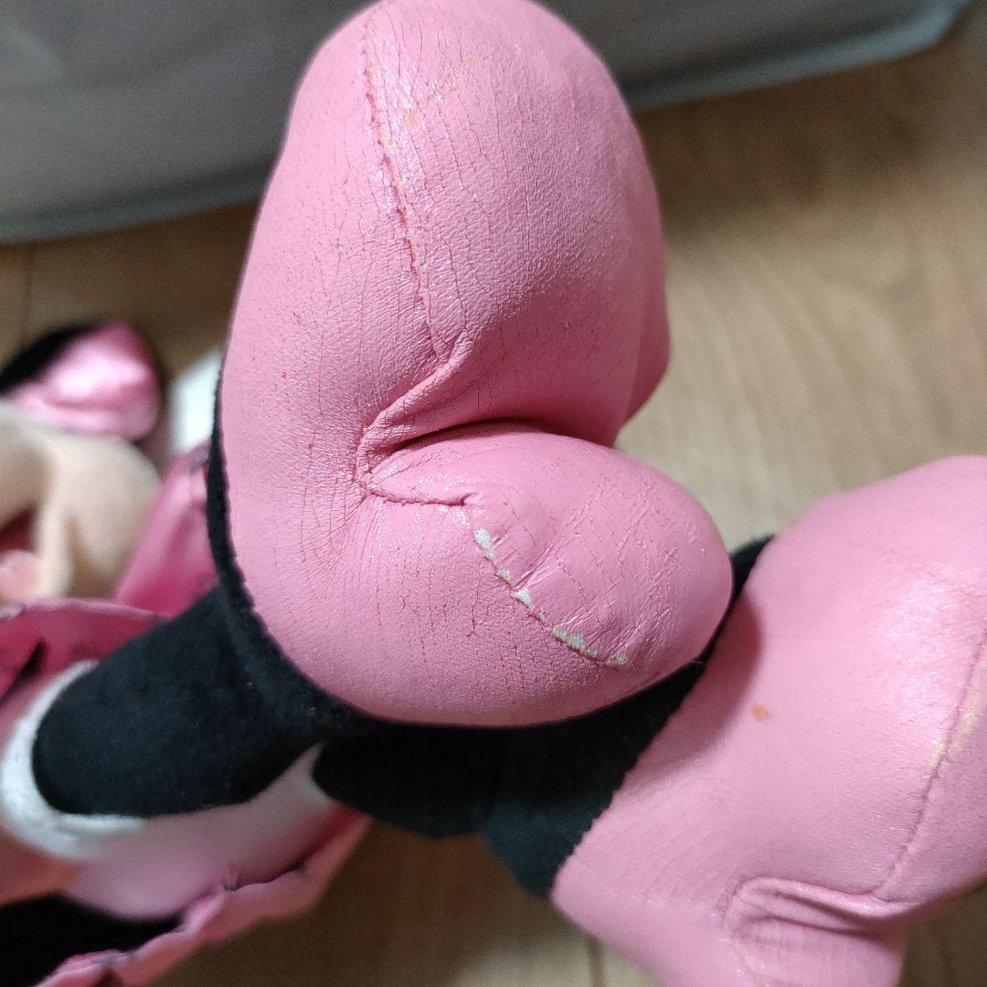 旧ビッグバンドビート　ミニー ３０cm ぬいぐるみ