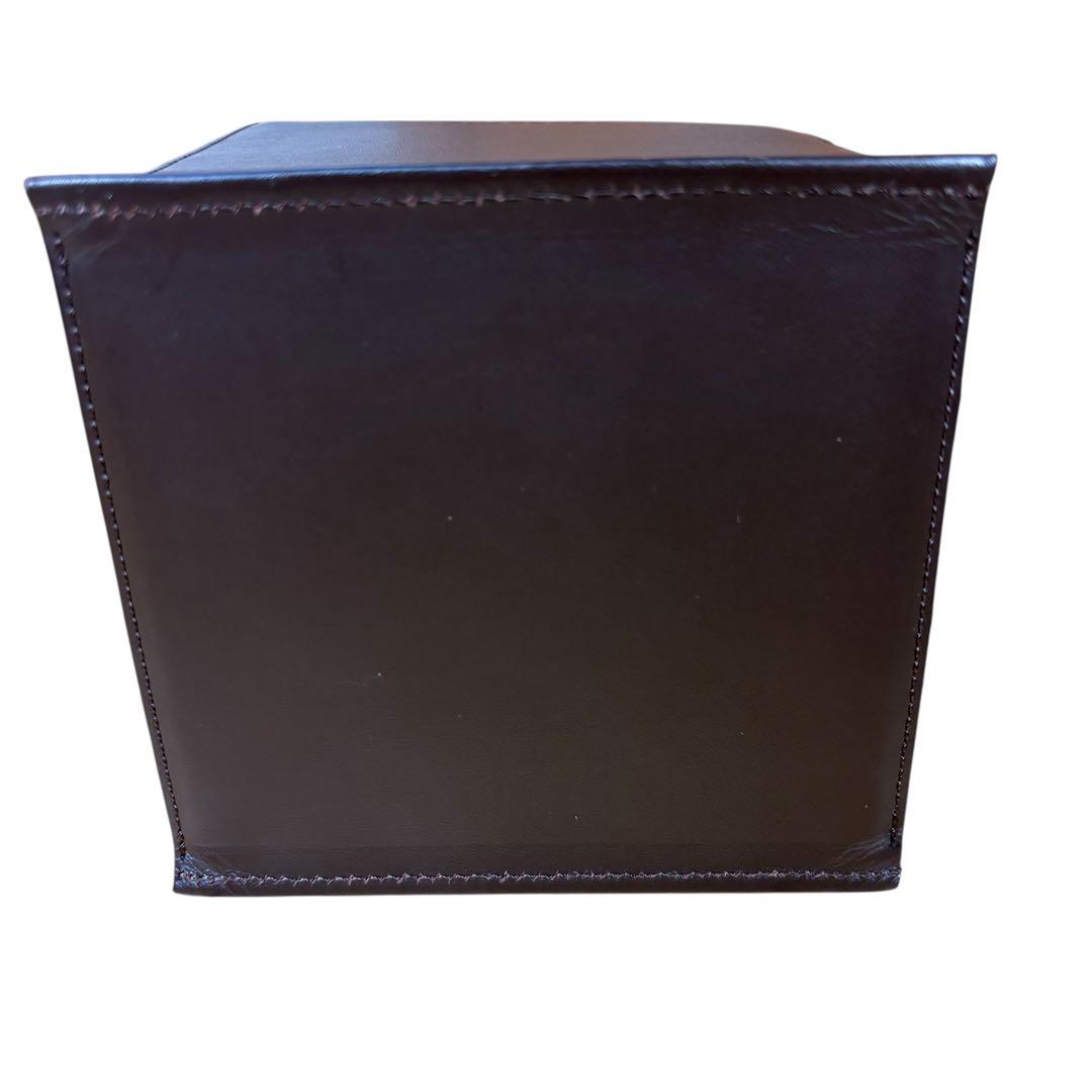 【極美品】希少　バーバリー　ブラウン スクエア　ハンドバッグ　レザー