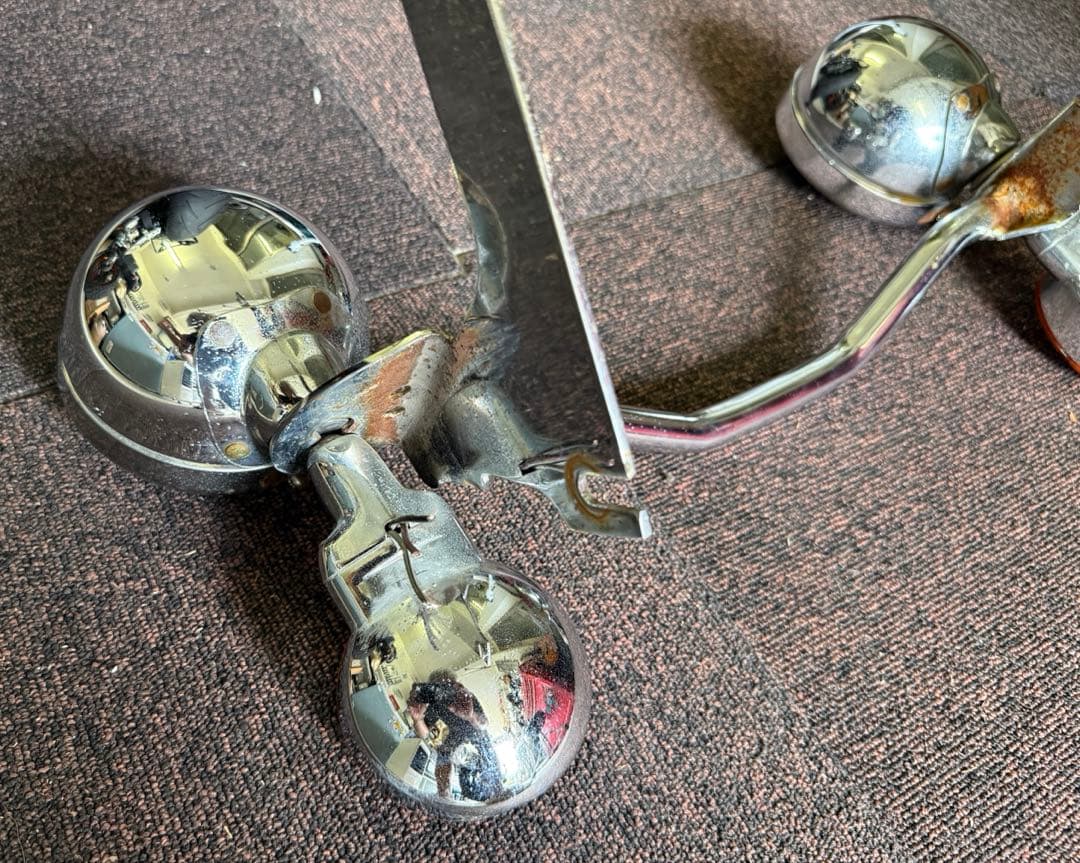 ハーレー　FLHRC ロードキング　純正フォグランプ&ウインカーセット