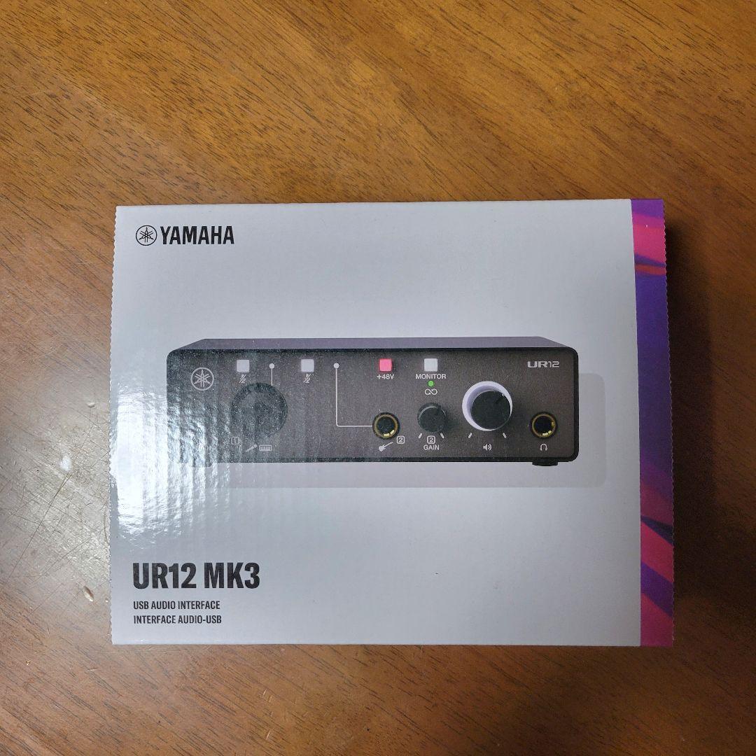 YAMAHA UR12 MK3 USBオーディオインターフェイス