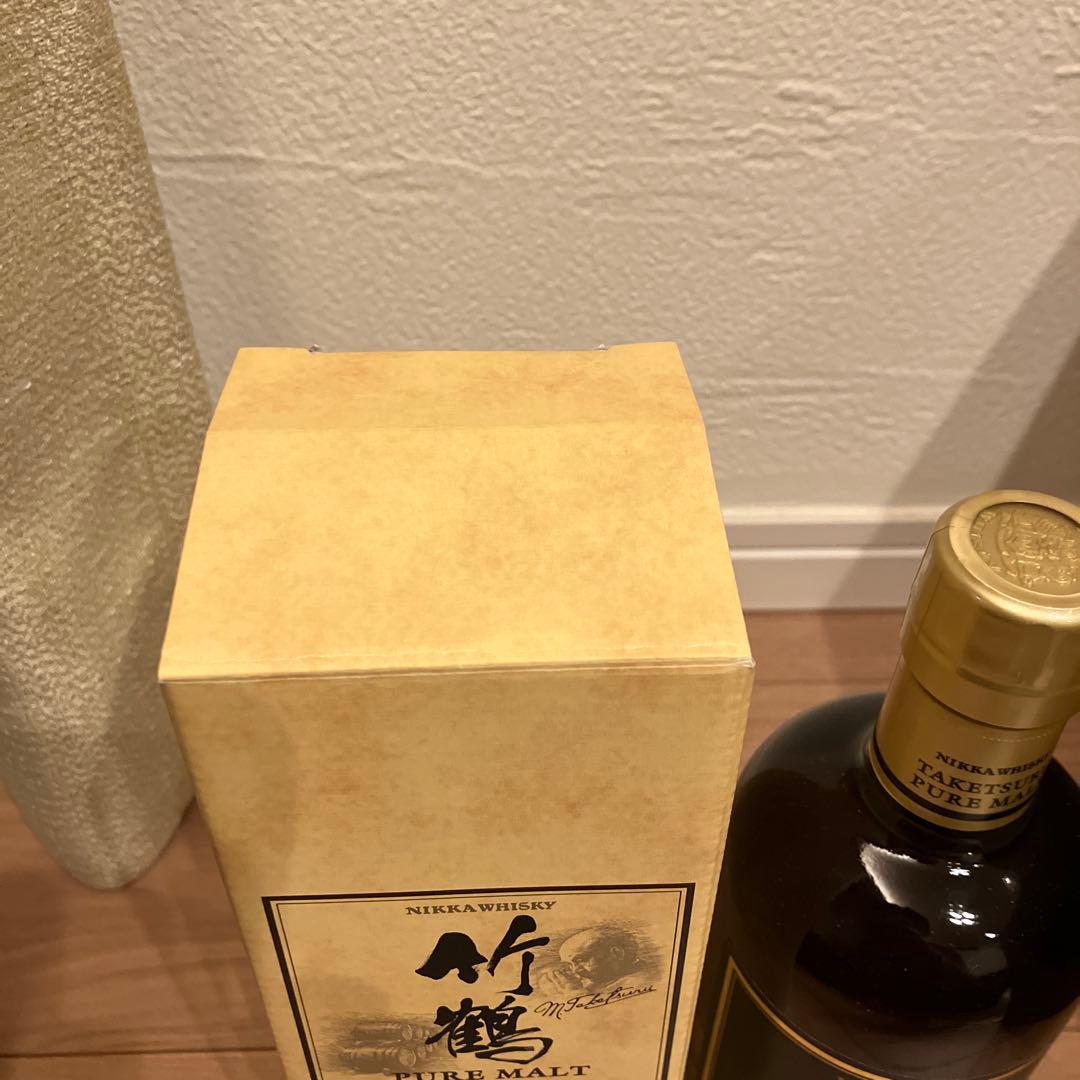 【希少・旧ボトル】竹鶴ピュアモルト 黒ラベル 700ml 43%