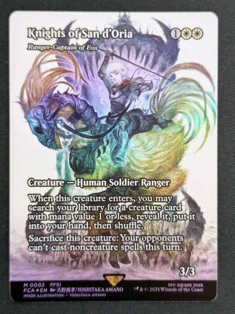 MTG サンドリア騎士団 Foil 英語 継承史 ショーケース FCA