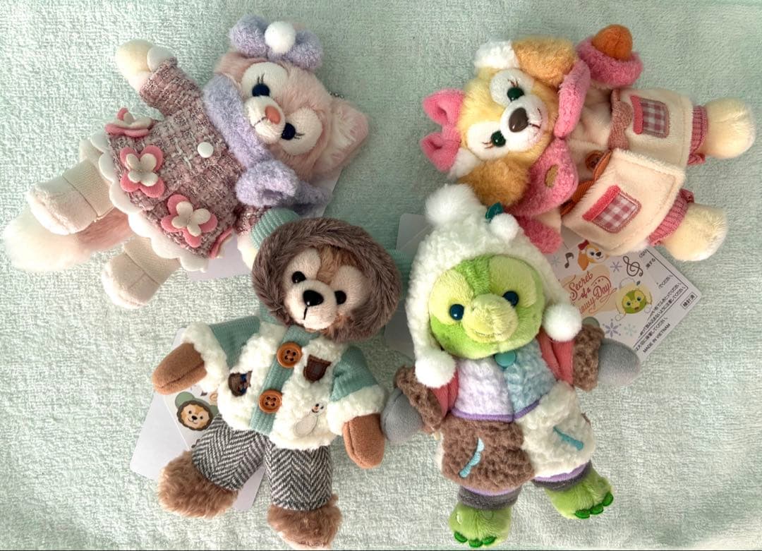 ぬいぐるみバッジ　コンプリートセット　スノーウィーデイ