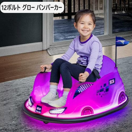 12ボルト グロー バンパーカー 12V 8種類ライトパターン1台