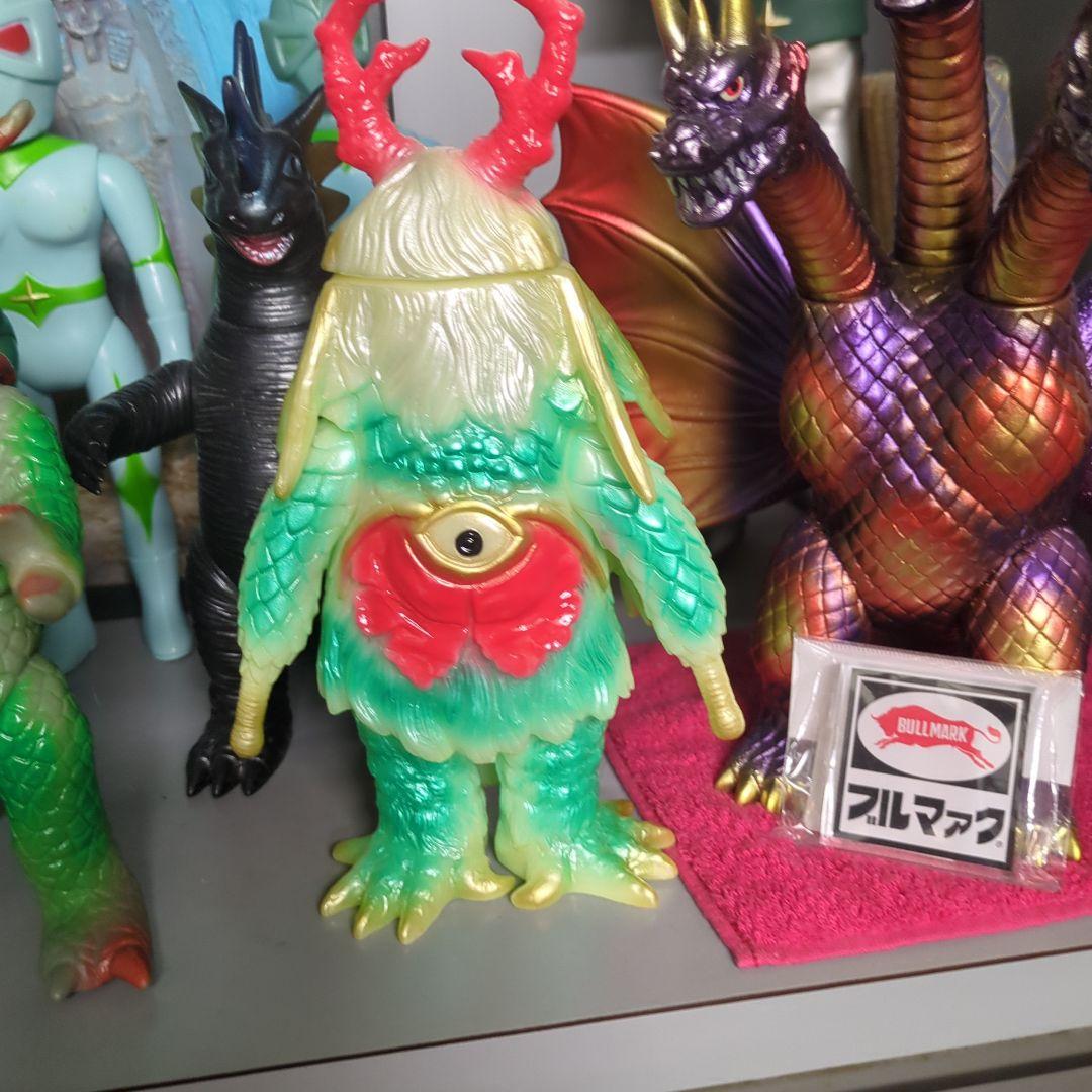 ビッグアイ蓄光　ミラーマン　ブルマァク　ヘッダーあり