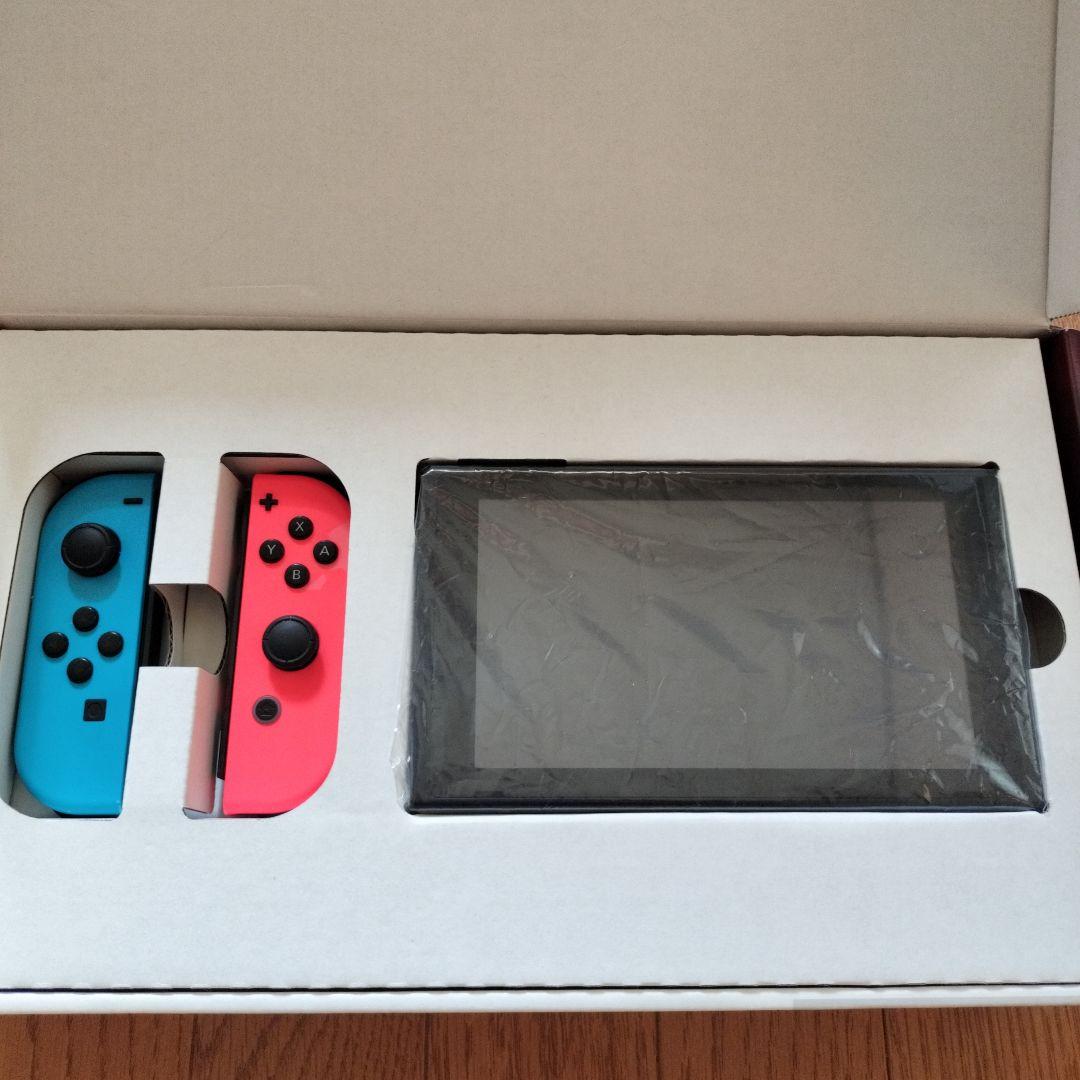 Nintendo Switchスイッチ 本体 バッテリー強化版　青/赤