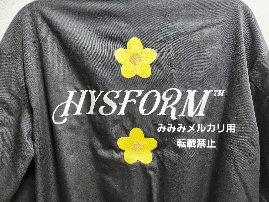 ミュージシャン HYSFORM FLOWER STAND STAFF JACKET XL