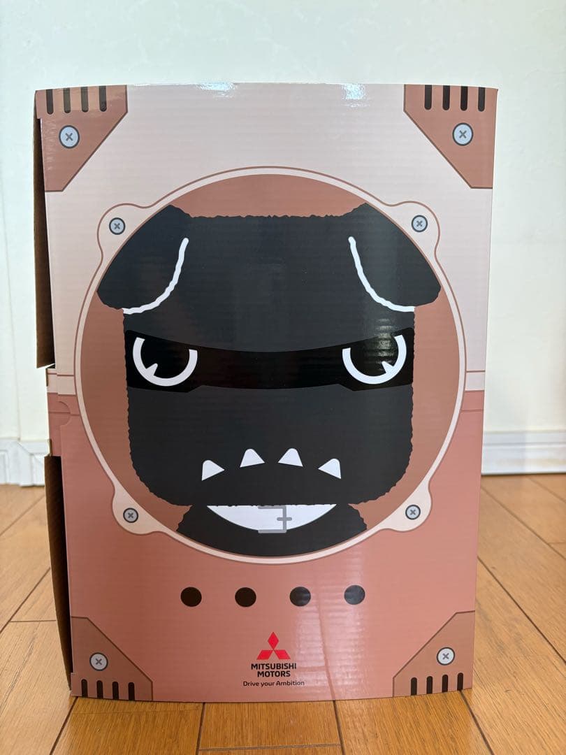 デリ丸　オリジナル　三菱自動車 キャラクターぬいぐるみ