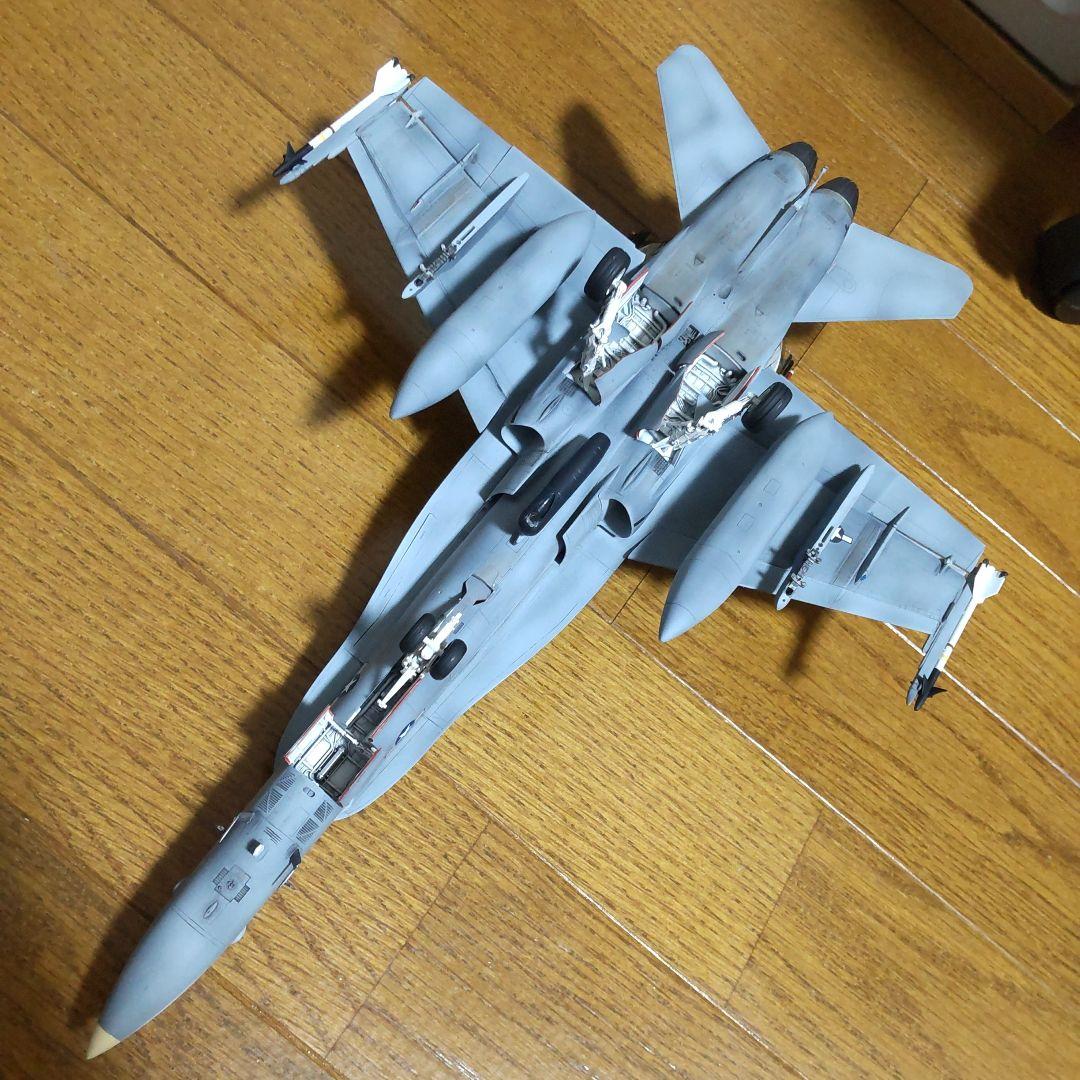 戦闘機プラモデル完成品ハセガワ1/48F-18Cホーネット