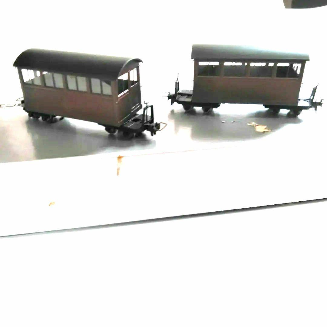 エンドウ　HOナロー(9mm)木曽森林B型客車　塗装済み完成品