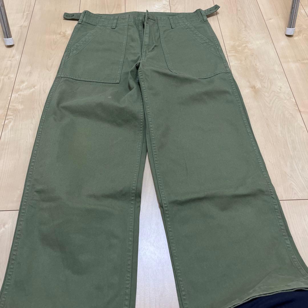 美品⭐️スピックandスパン　2024モデル　ルーズベイカーパンツ