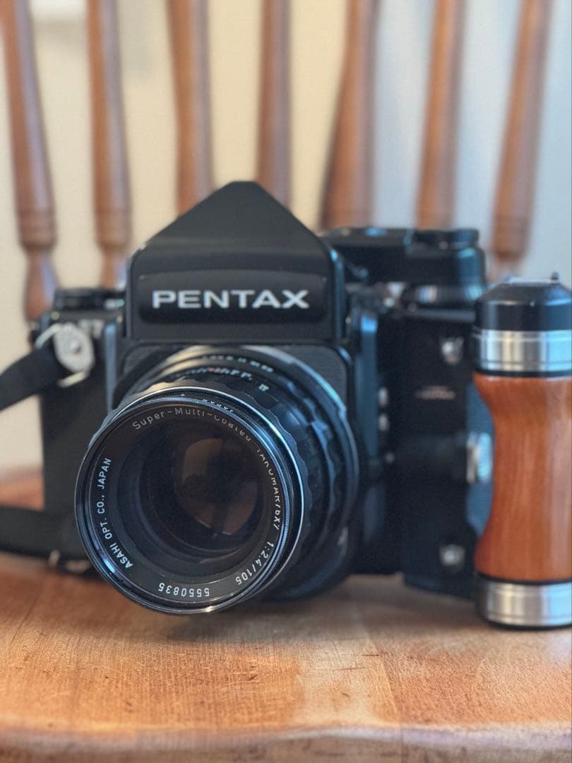 【期間限定割引中】PENTAX 67+TAKUMAR6×7 105mm F2.4