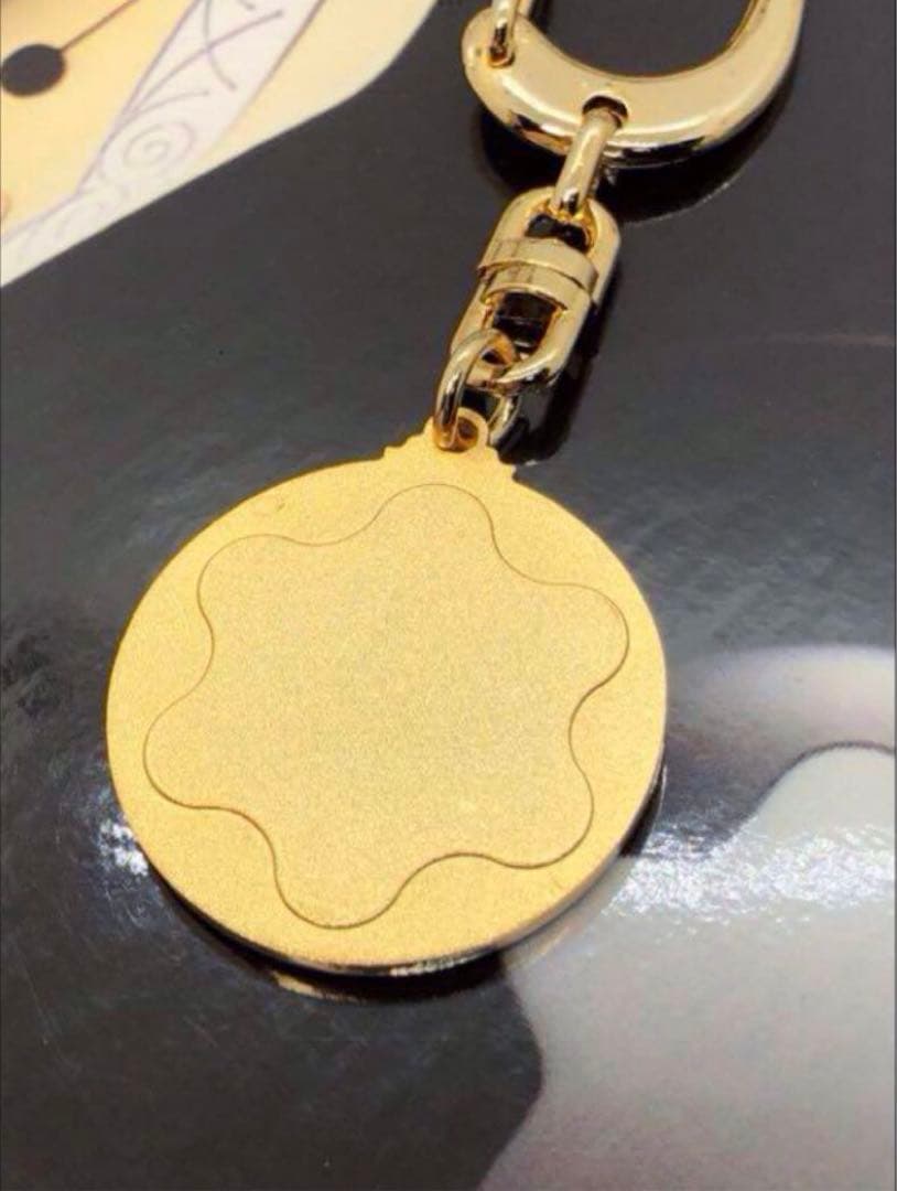 モンブラン⭐️非常にレアなヴィンテージ・ゴールドメダル⭐️スターマーク　キーホルダー