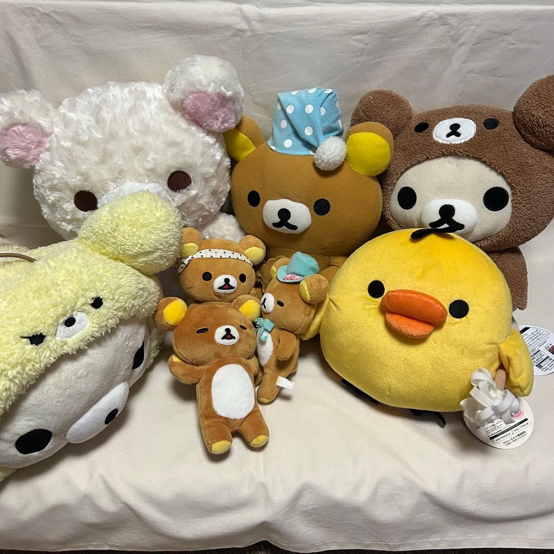 リラックマ　コリラックマ　ぬいぐるみ　まとめ