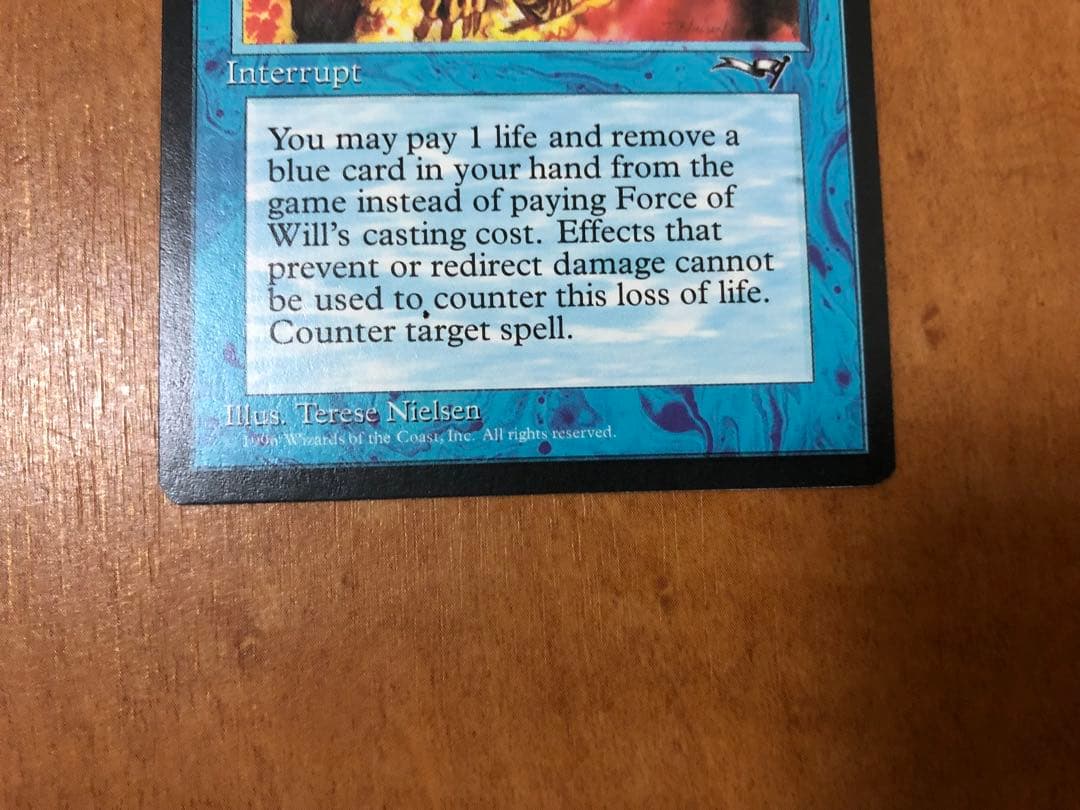 MTG 意思の力／Force of Will 英語版