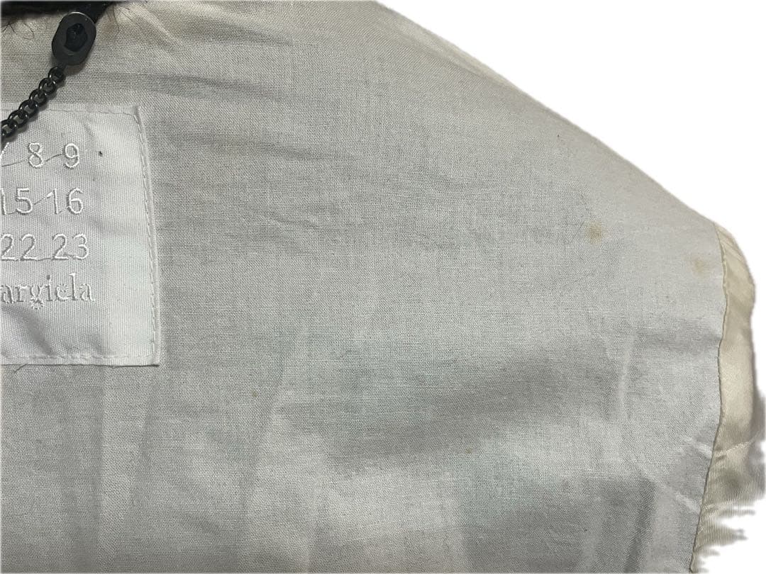  マルタンマルジェラ　ビーバーフェイクファーコート size XL