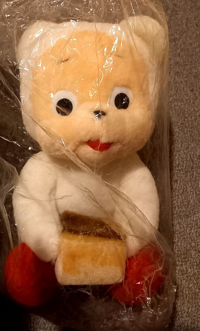 美品　非売品　文明堂　カンカンベア　ぬいぐるみ　レトロ　当時物