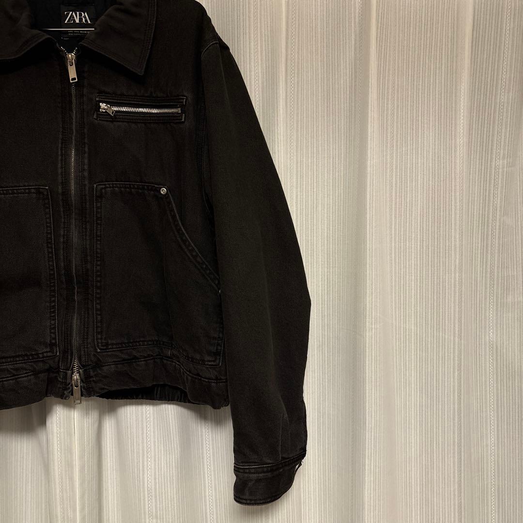 ⚠️最終値下げ価格⚠️ZARA ダブルジップデトロイトジャケット(M)