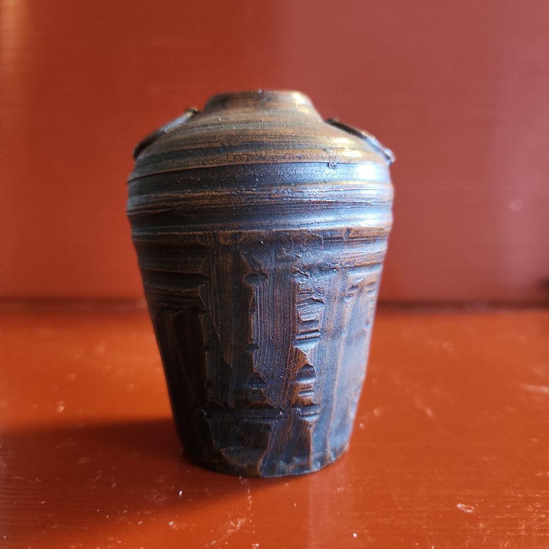 古備前抹茶入れ