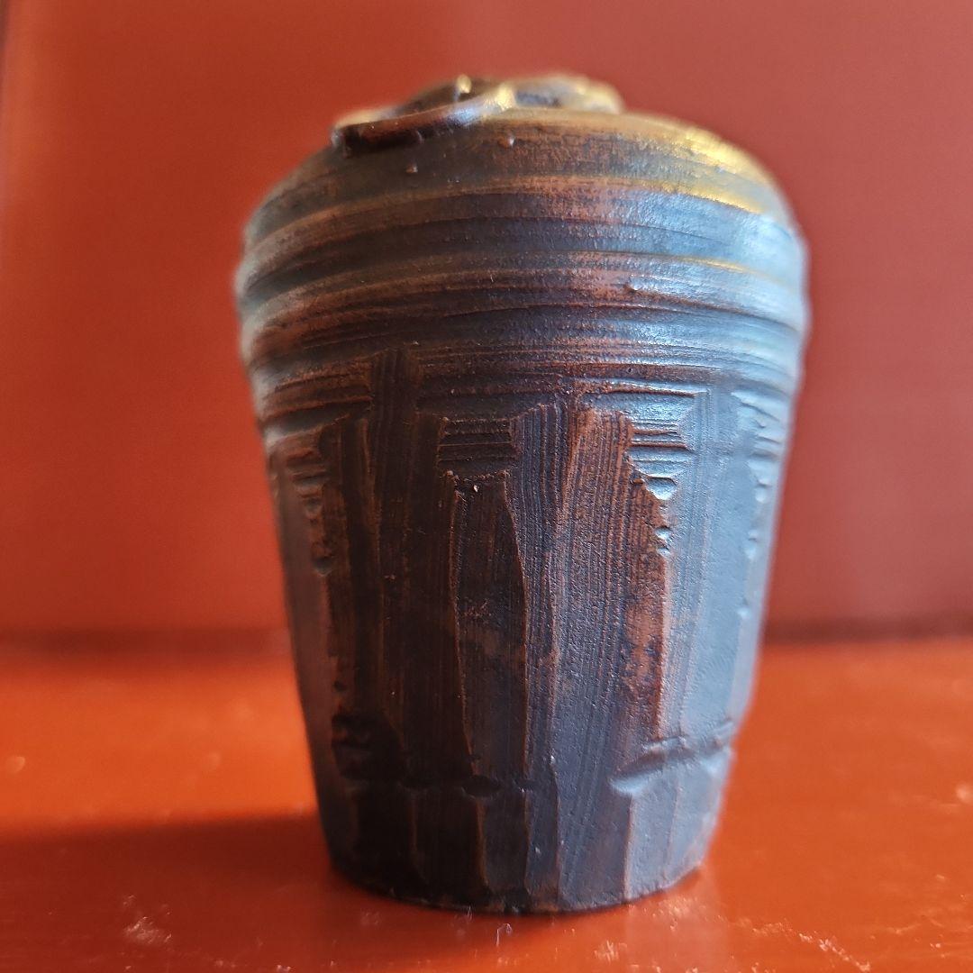 古備前抹茶入れ