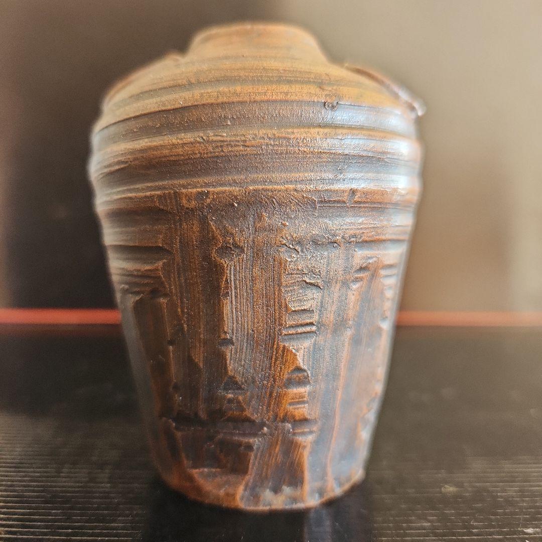 古備前抹茶入れ