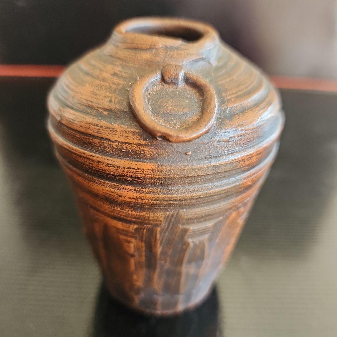 古備前抹茶入れ