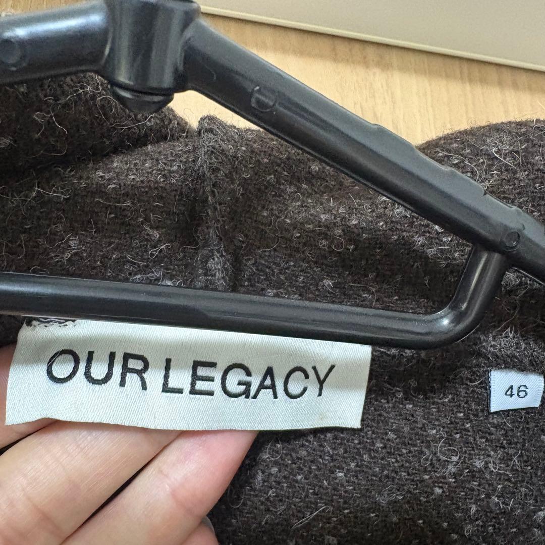 トップス OUR LEGACY FULL ZIP HOOD 46 GREY