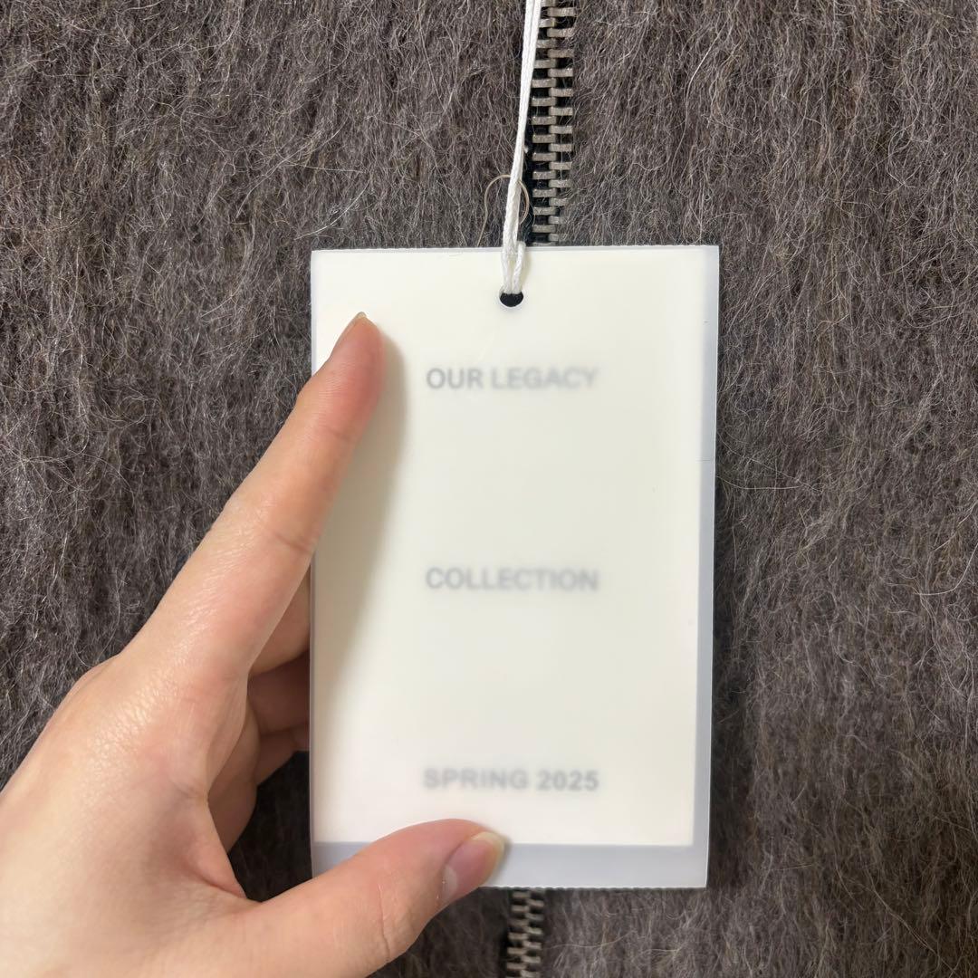 トップス OUR LEGACY FULL ZIP HOOD 46 GREY