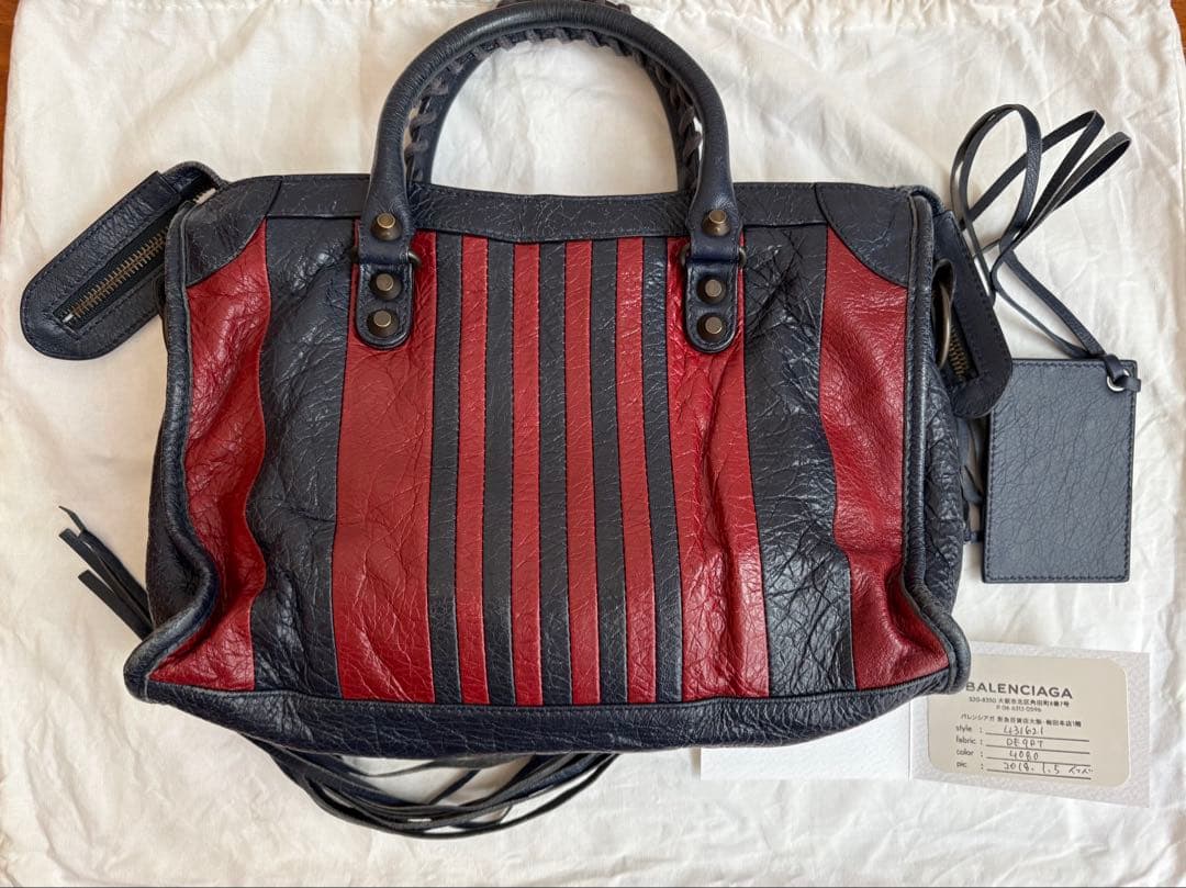 【希少】バレンシアガ バッグ 2WAY クラシックシティ