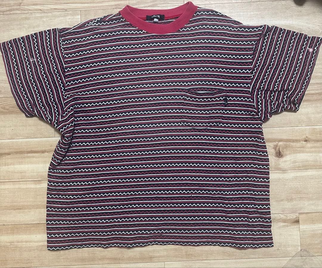 Old Stussy 80s 総柄Tシャツ