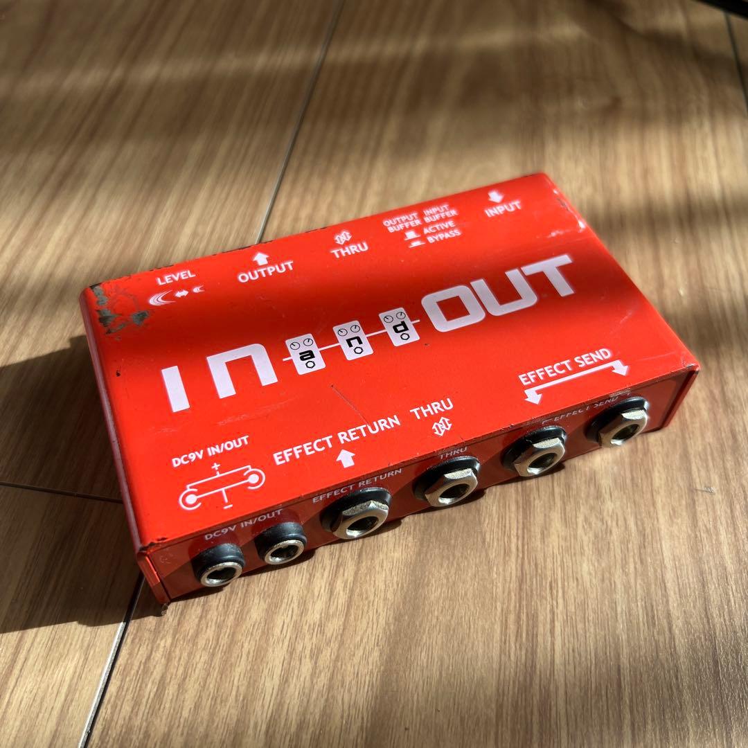 ギター custom audio japan IN AND OUT