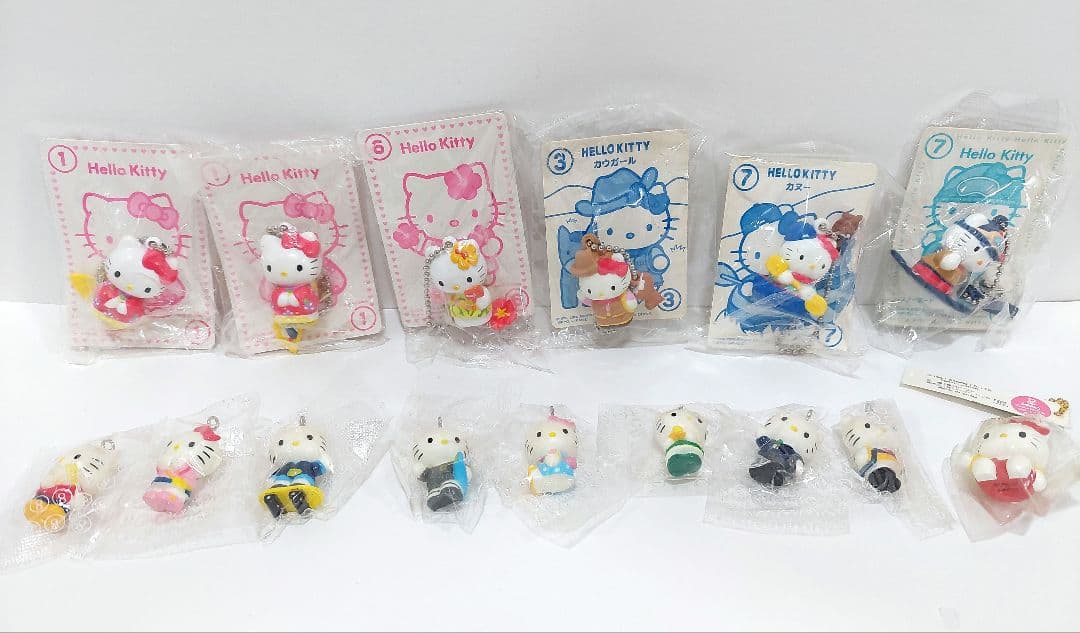 レトロ　ハローキティ　キティ　世界　色々　フィギュア　15点