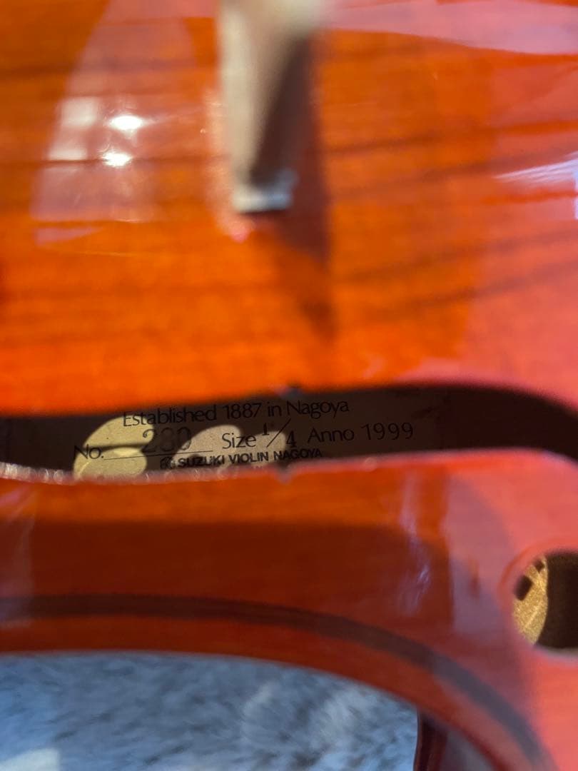 バイオリン　1/4 スズキ280