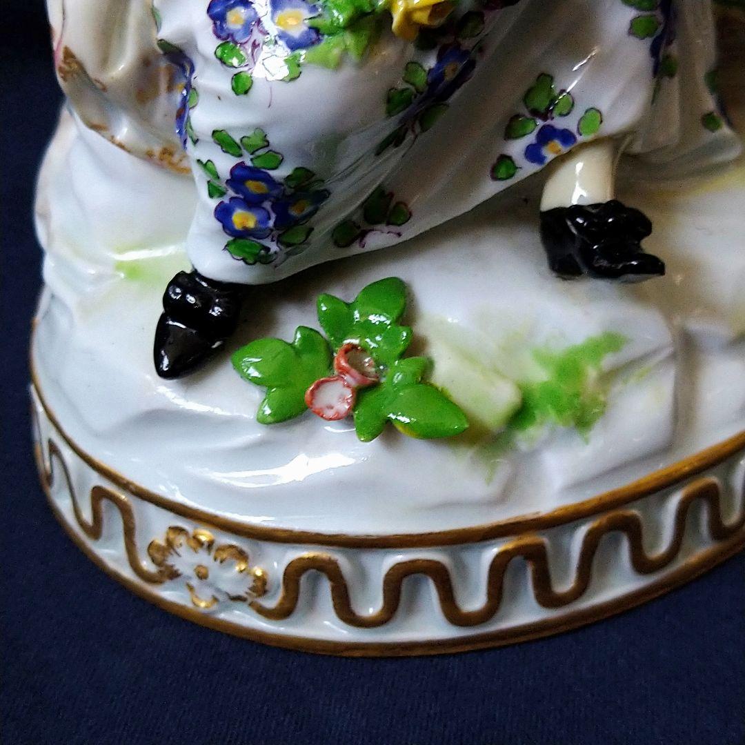 ✤1924年以前マイセン(Meissen)フィギュリン『春の寓意』✤