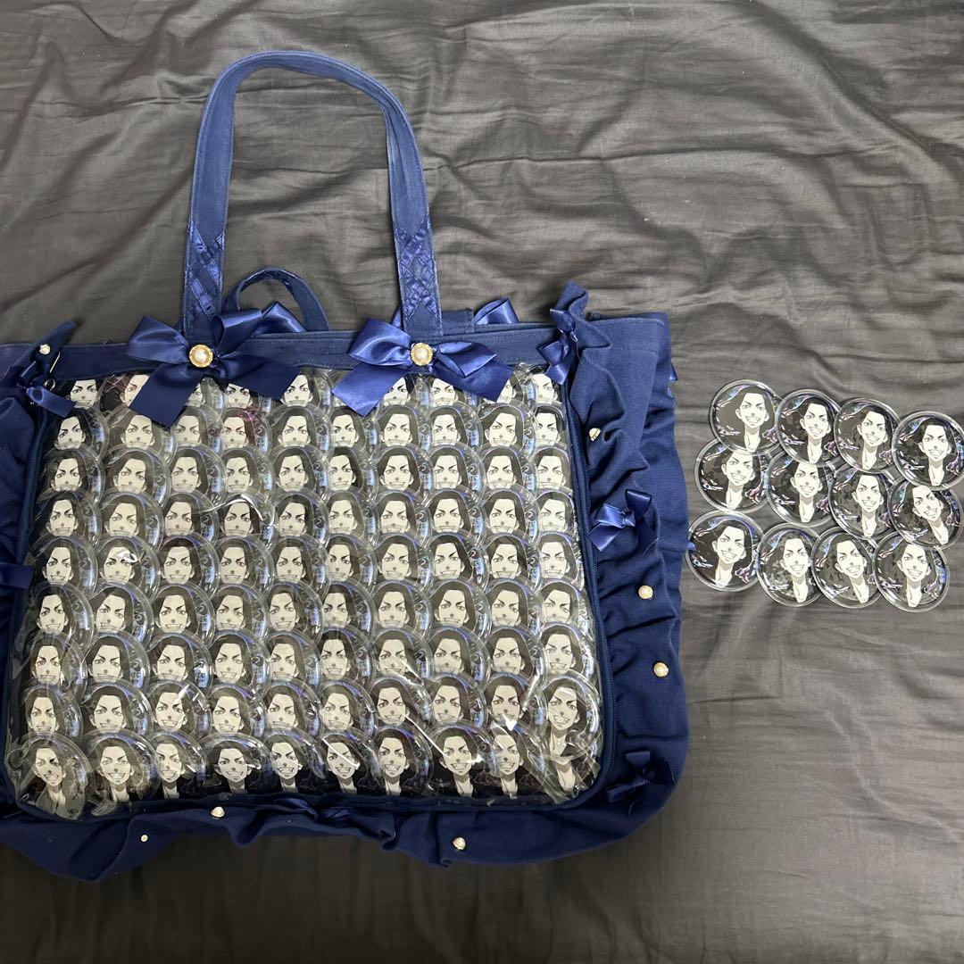 場地圭介 ホロeye缶バッジ痛バセット 東京リベンジャーズ