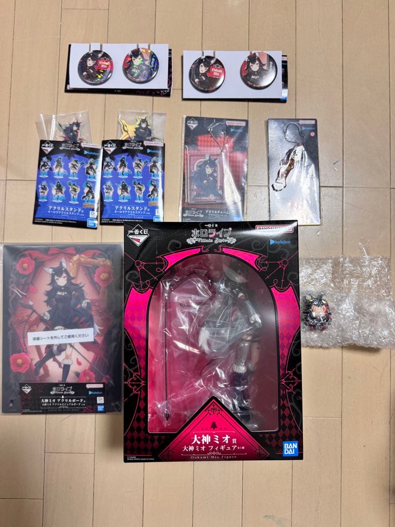 一番くじ　ホロライブ　大神ミオ　フィギュア