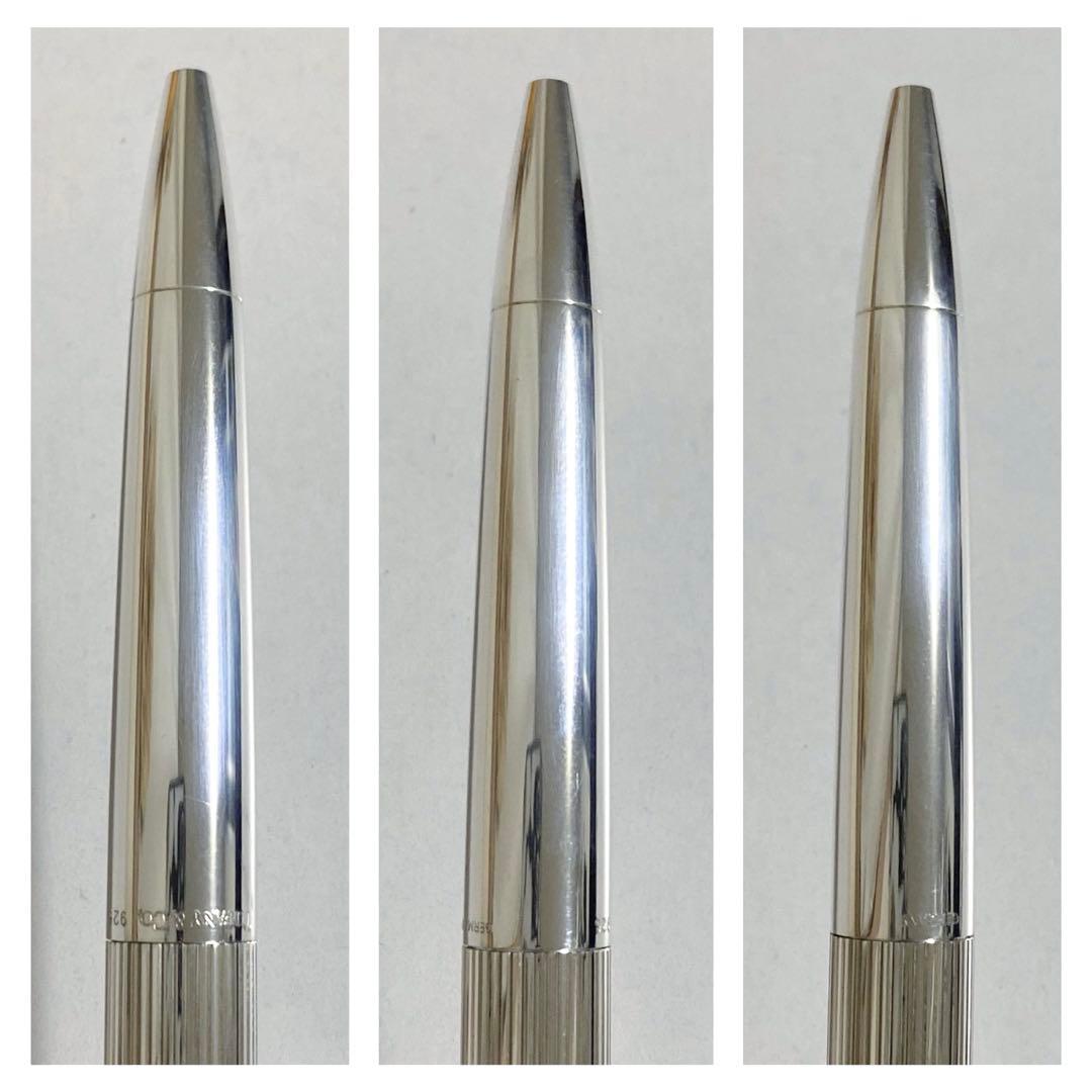 ティファニー ボールペン silver 925 太め 希少 ツイスト式