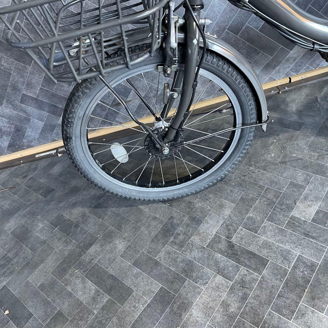 送料無料条件付Bikke電動アシスト自転車 ブラック 小径タイヤ