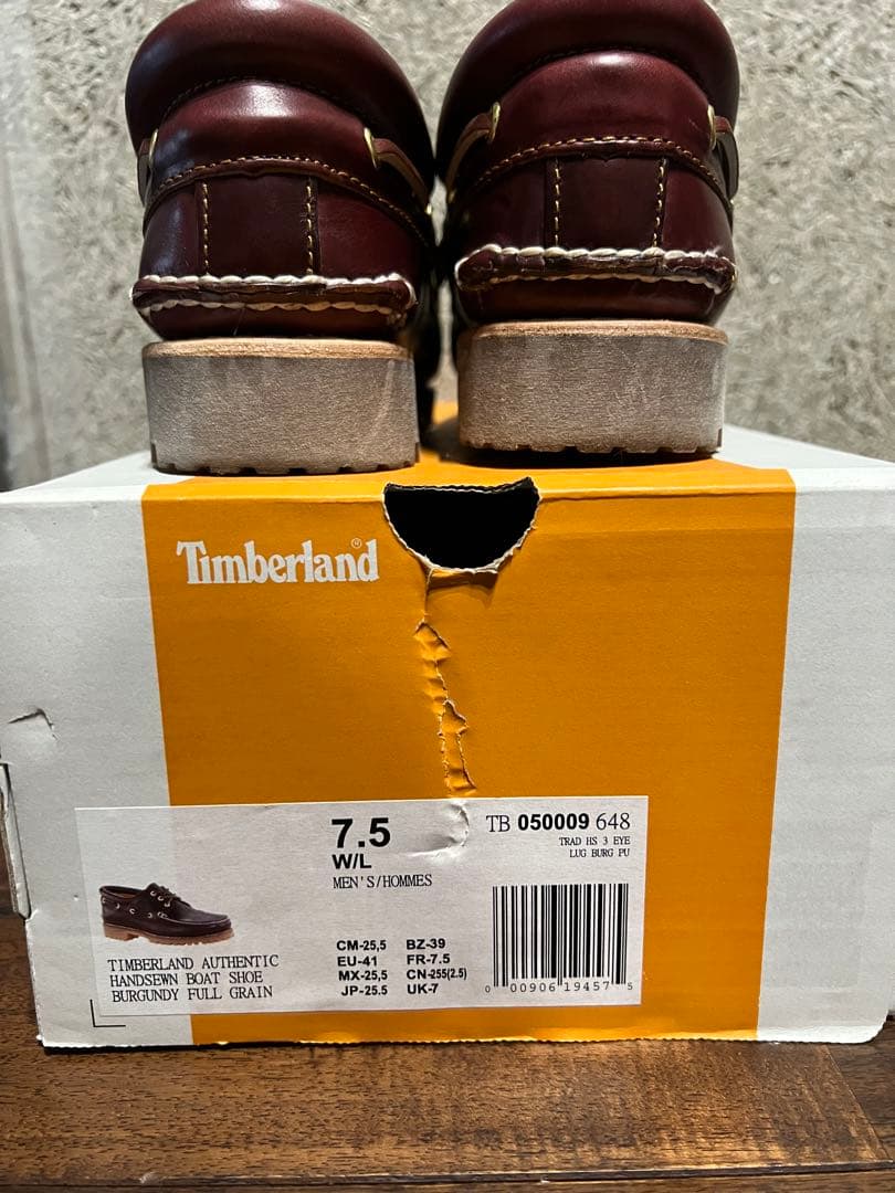 ティンバーランド　Timberland 3eye 25.5㎝