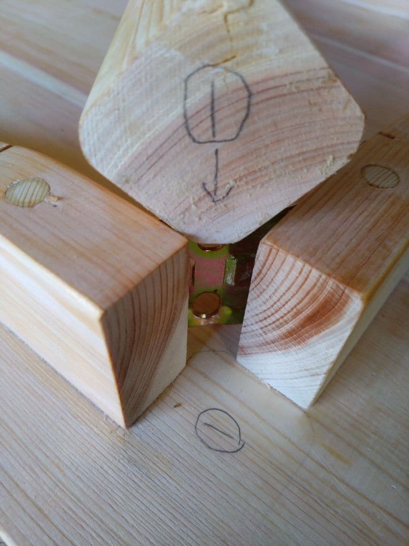 檜のテーブル⑫　彩夏Saika様オーダー品　専用になります❕❕