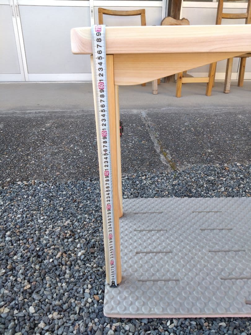 檜のテーブル⑫　彩夏Saika様オーダー品　専用になります❕❕