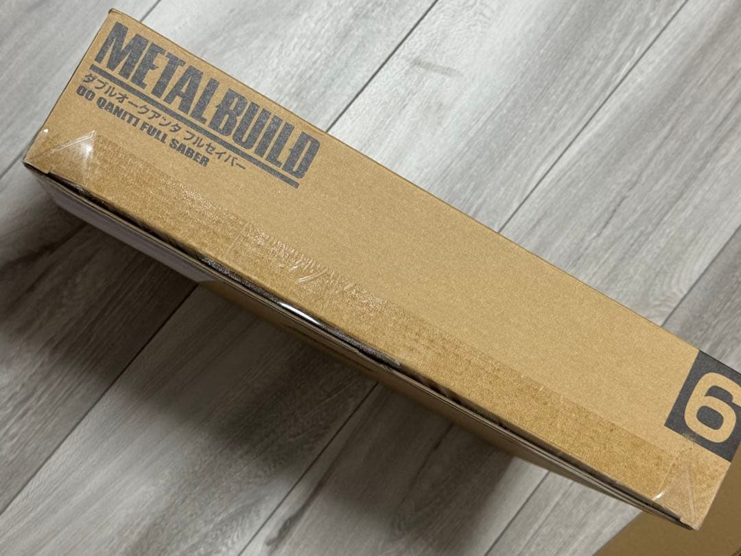 新品 別箱 L BUILD メタルビルドダブルオークアンタフルセイバー