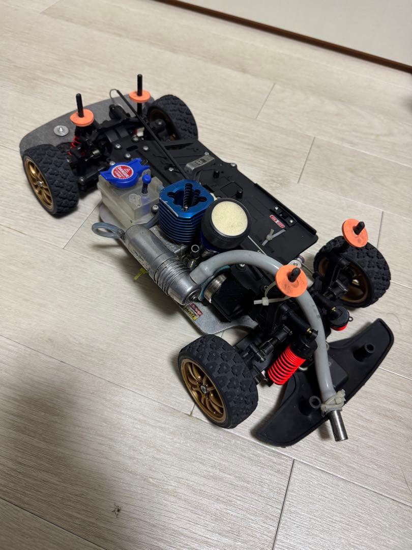 美津和タイガー タミヤ　エンジンラジコン　tg10 mk1 インプレッサ