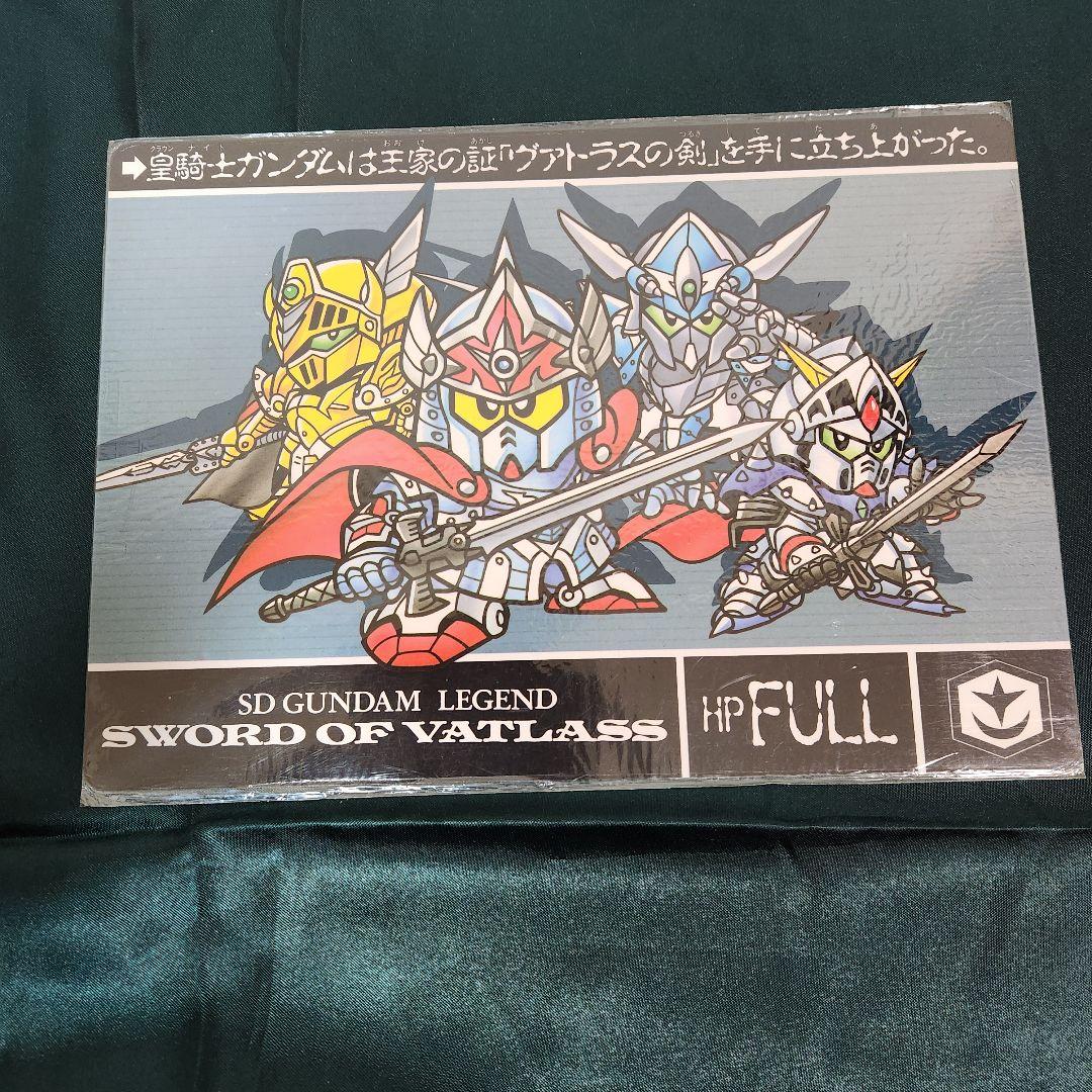 レア レトロ 下敷き　騎士ガンダム B5下敷き　5種セット